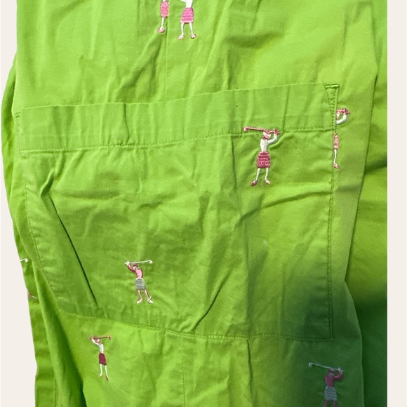 Lilly Pulitzer Embroidered Golf Capri Pant - Picture 5 of 5